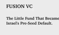 Featured image of post The Little Fund That Became Israel's Pre-Seed Default