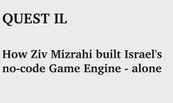 Featured image of post Super Ziv Maker: The 40-Year-Old Marketer Building Israel's No-Code Game Engine — Alone