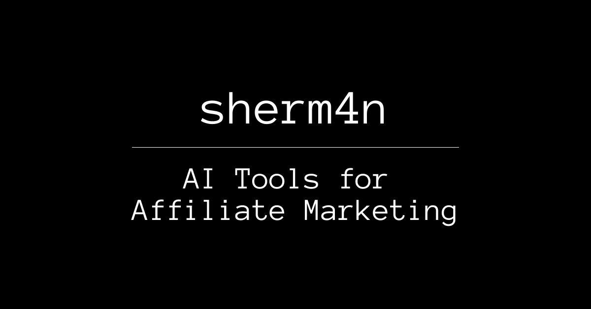 AI Tools for Affiliate Marketing 2025